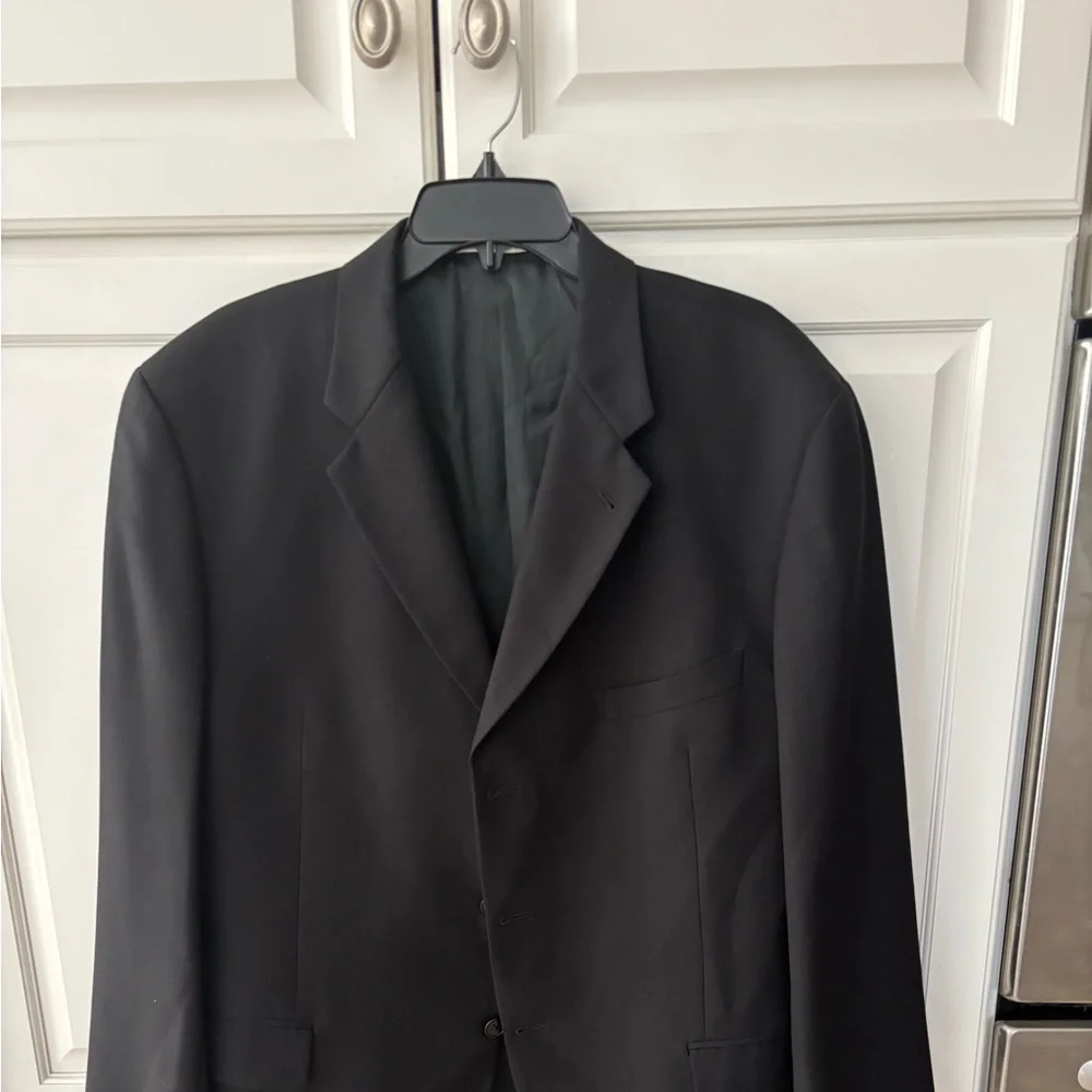 Joseph Abboud Mens Blazer Sport Coat‎ Three Button Casual Jacket Size 44L Wool